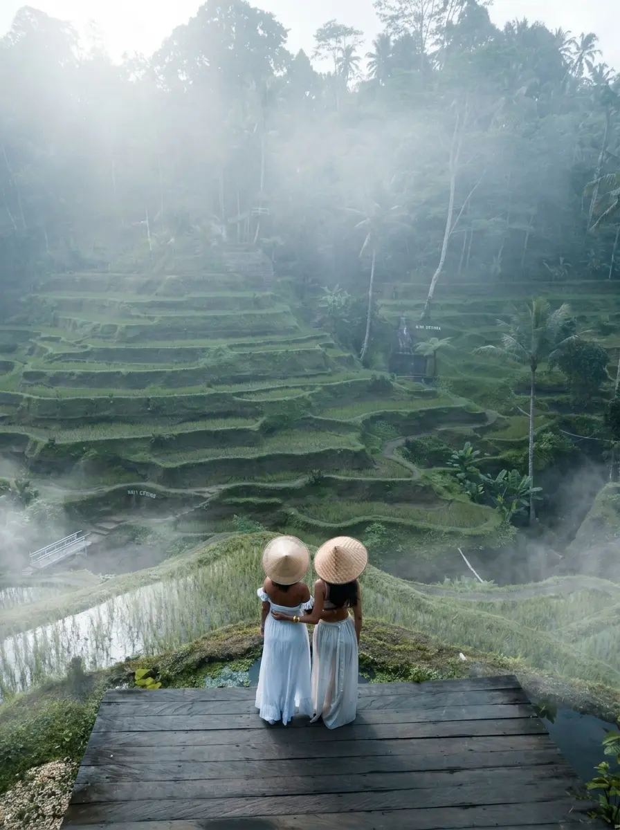 Tegallalang rice terraces Ubud Bali